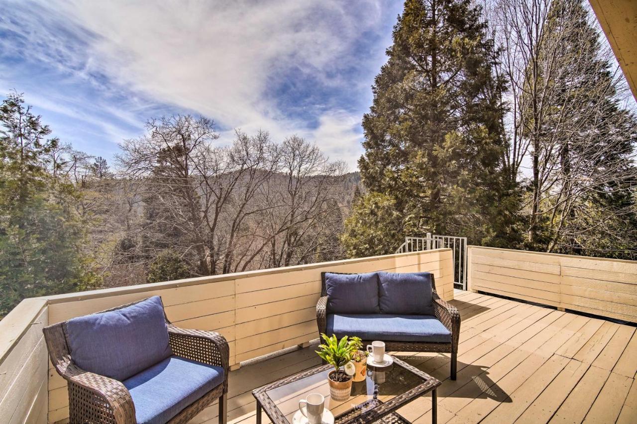 Crestline Cabin With Deck 1 Mi To Lake Gregory Exterior photo